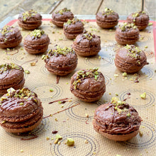 Load image into Gallery viewer, Mint Chocolate Chip Cookies & Chocolate Pistachio Macarons