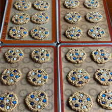 Load image into Gallery viewer, Royal, Navy & White Monster Cookies