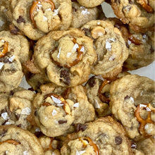 Load image into Gallery viewer, Sea Salt Butterscotch Pretzel Cookies