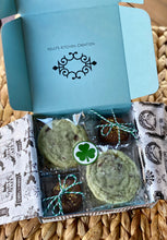 Load image into Gallery viewer, Mint Chocolate Chip Cookies & Chocolate Pistachio Macarons