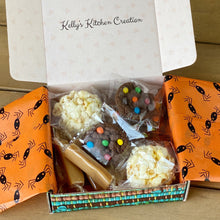 Load image into Gallery viewer, Popcorn Balls, Sea Salt Caramels, Chocolate MM Cookies
