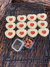 Load image into Gallery viewer, Shortbread Heart Cookies
